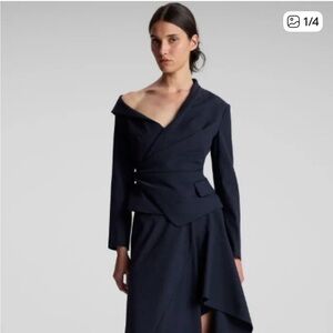 A. L. C. Skyla assymetrical skirt and matching jacket. Sold together.